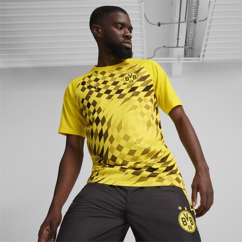 PUMA-Maillot d'avant-match 23/24 Borussia Dortmund-2