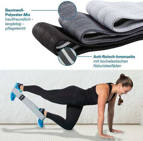 Skandika-Skandika Lot De 3 Bandes De Fitness - Bande élastique-4