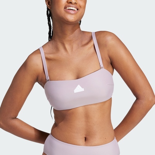 adidas Performance-Haut de bikini bandeau polyvalent Iconisea-3