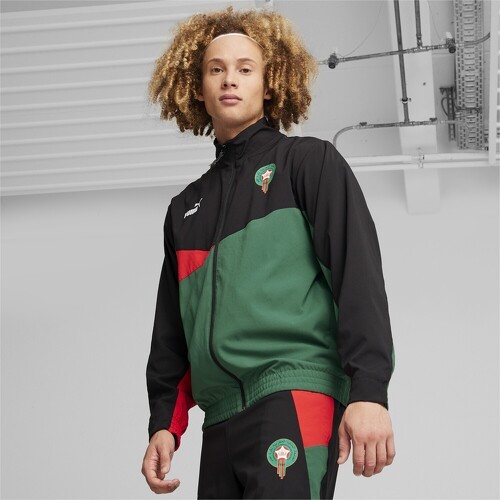 PUMA-Veste de football tissée Maroc-2