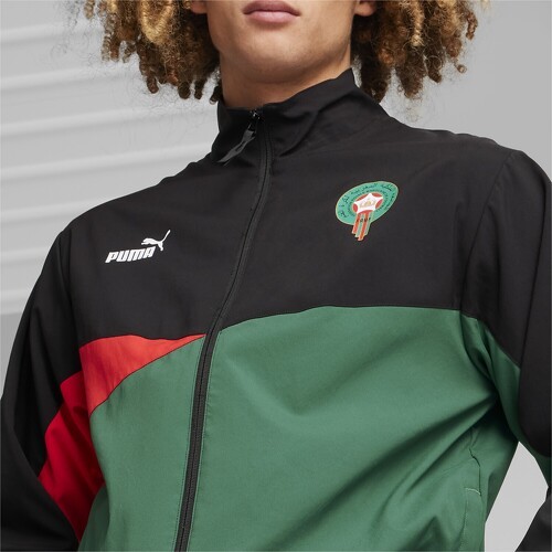 PUMA-Veste de football tissée Maroc-3