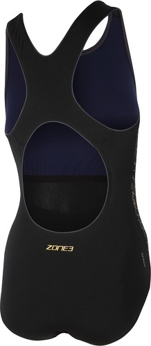 Zone 3-2024 Zone3 Femmes Iconic Classic Costume - Black / Grey / G-1