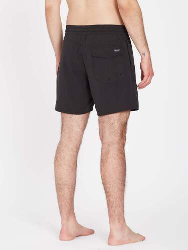 VOLCOM-Boardshort Lido Solid Trunk - BLACK-1