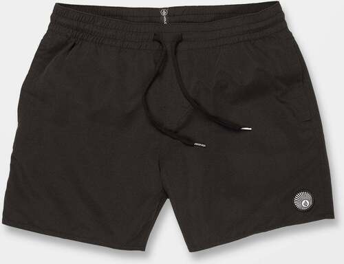 VOLCOM-Boardshort Lido Solid Trunk - BLACK-4