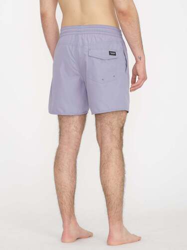 VOLCOM-Boardshort Lido Solid Trunk Boardshort - VIOLET DUST-1