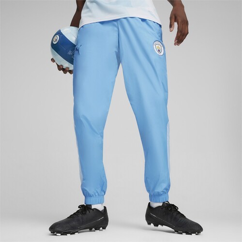 PUMA-Pantaloni Pre-Match 23/24 Manchester City-2