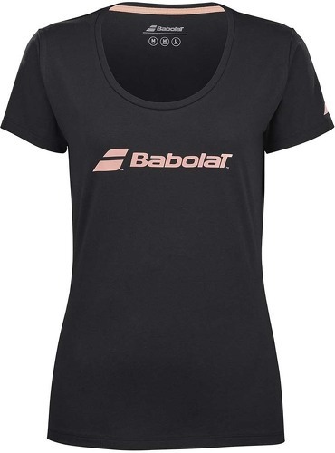 BABOLAT-T-Shirt Babolat Exercise Femme Noir-0