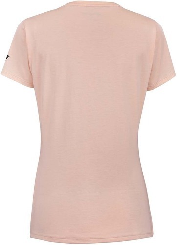 BABOLAT-T-Shirt Babolat Exercise Femme Rose poudré-2