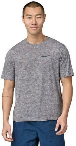 PATAGONIA-T-shirt Capilene Cool Daily Graphic Feather Grey-3