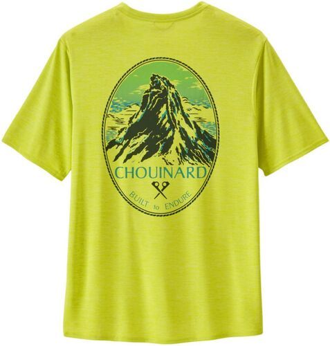 PATAGONIA-T-shirt Capilene Cool Daily Graphic Phosphorus Green-image-1