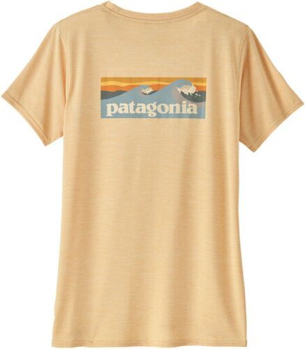 PATAGONIA-T-shirt Capilene Cool Daily Graphic Sandy Melon-image-1