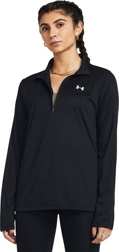 UNDER ARMOUR-Haut d'entraînement 1/2 zippé femme Under Armour Solid-2