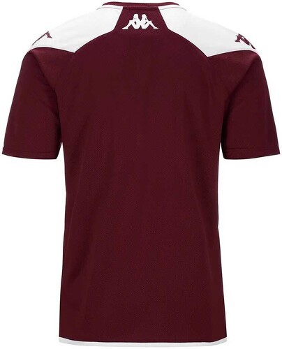 KAPPA-Polo pro 7 ABIANG Rugby Union Bordeaux Bègles homme bordeaux blanc-1