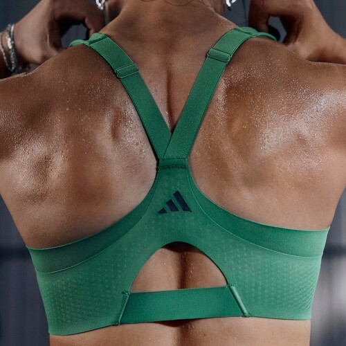 adidas Performance-Brassière zippée maintien fort TLRD Impact Luxe -2