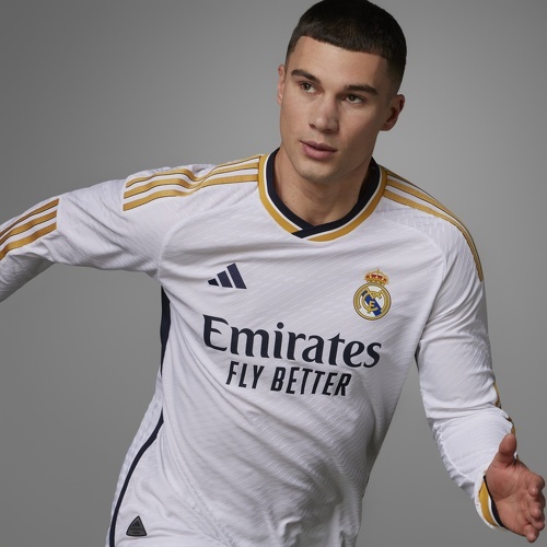 adidas Performance-Maillot manches longues Domicile Real Madrid 23/24 Authentique-3