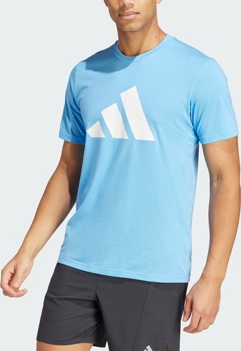 adidas Performance-T-shirt de training avec logo Train Essentials Feelready-3