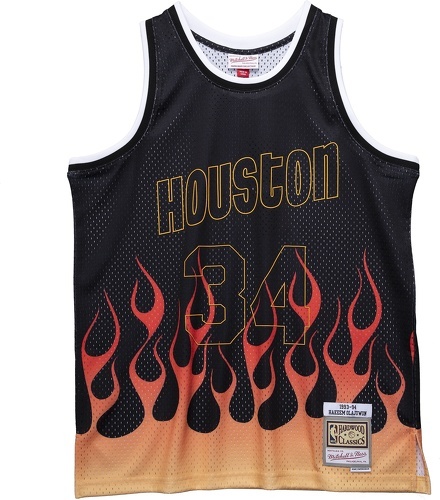 Mitchell & Ness-Maillot Houston Rockets Hakeem Olajuwon 1993/4-0