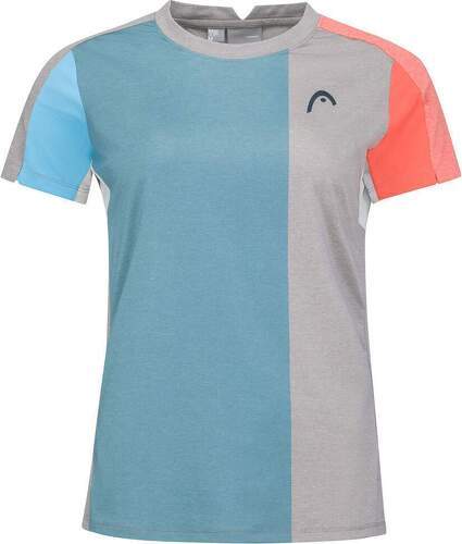 HEAD-T-Shirt Head Padel Tech Femme Gris / Bleu-0