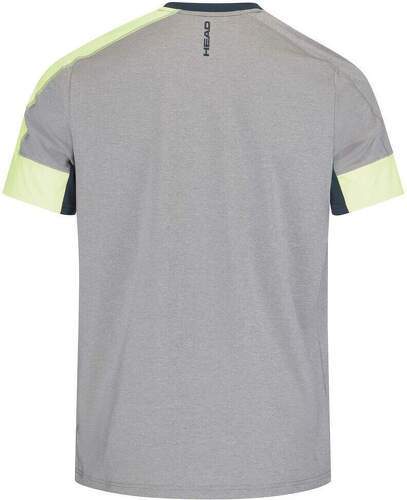 HEAD-T-Shirt Head Padel Tech Gris / Vert-1