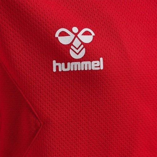 HUMMEL-Veste de survêtement à capuche zippé polyester enfant Hummel Authentic-3