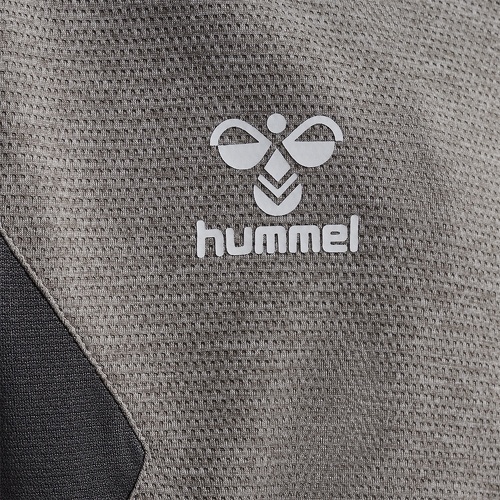 HUMMEL-Veste de survêtement à capuche zippé polyester enfant Hummel Authentic-3