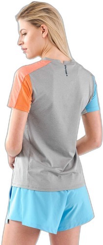 HEAD-T-Shirt Head Padel Tech Femme Gris / Bleu-3