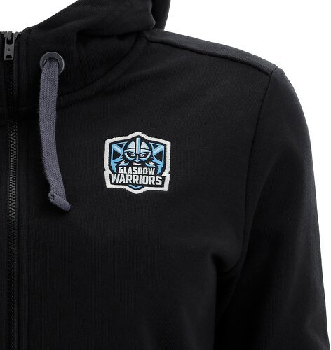 MACRON-Sweatshirt à capuche full zip femme Glasgow Warriors 2020/21-2