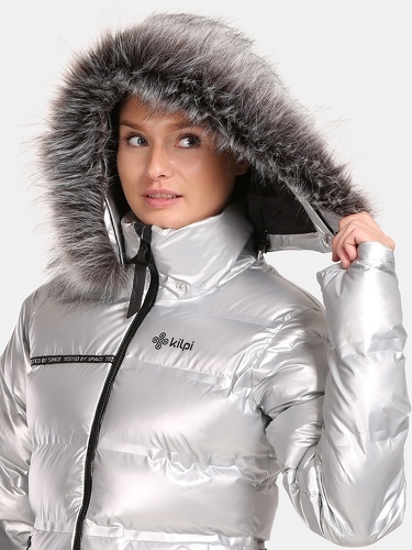 Kilpi-Veste de ski argentée pour femme Kilpi LTD SIRIUS-2