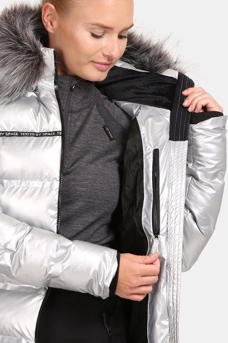 Kilpi-Veste de ski argentée pour femme Kilpi LTD SIRIUS-4