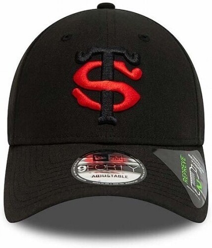 NEW ERA-CASQUETTE NOIRE 9FORTY REPREVE STADE TOULOUSAIN - NEW ERA-2