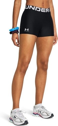 UNDER ARMOUR-SHORTY UNDER ARMOUR FEMME NOIR-2