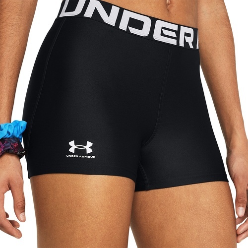 UNDER ARMOUR-SHORTY UNDER ARMOUR FEMME NOIR-4