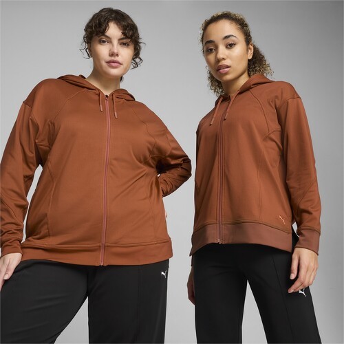 PUMA-Veste de training zippée à capuche CLOUDSPUN Femme-2