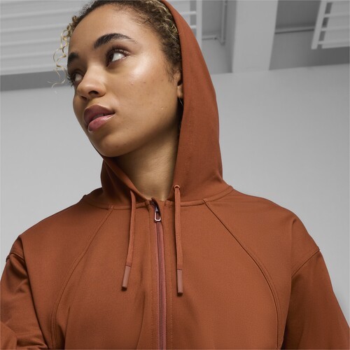 PUMA-Veste de training zippée à capuche CLOUDSPUN Femme-3