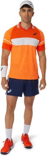 ASICS-Asics Polo Shirt Match Actibreeze Heren Koi Oranje-image-1