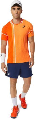 ASICS-Asics T-Shirt Match Actibreeze SS Top Koi Heren Oranje-image-1