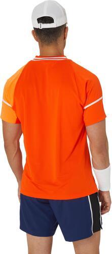 ASICS-T-Shirt Asics Match Orange-4