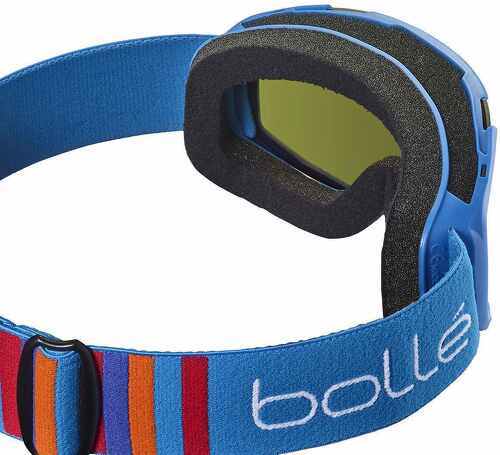 BOLLE-BOLLE Masque de ski ROCKET PLUS - couleur RACE BLUE MATTE / ecran SUNRISE CAT 2-4