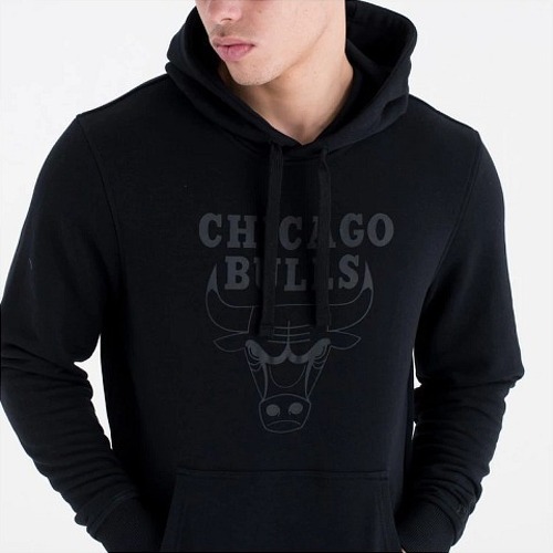 NEW ERA-Sweatshirt à capuche Chicago Bulls NBA-4