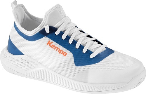 KEMPA-Chaussures Kempa Kourtfly Junior blanches / bleues-3