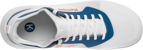 KEMPA-Chaussures Kempa Kourtfly Junior blanches / bleues-4