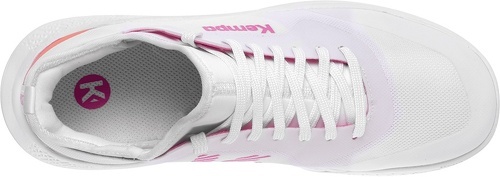 KEMPA-Chaussures Kempa Kourtfly Junior blanches / roses-4