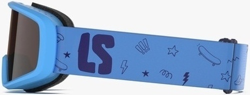 LOUBSOL-LOUBSOL Masque de ski Junior LS MINI BLEU KICKFLIP ST BRUN - Cat 3-1