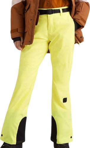 O’NEILL-Pantalon de ski Jaune Fluo Femme O'Neill Star Slim-image-1