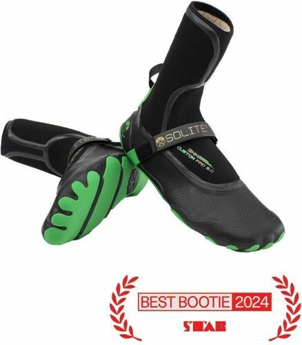 Solite-Solite Custom Pro 2.0 3mm Wetsuit Boots - Vert / Noir-0