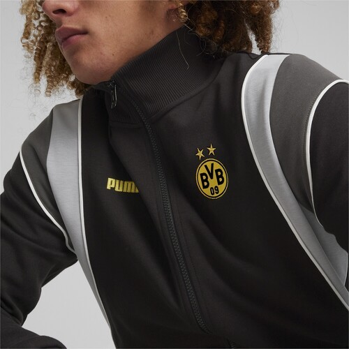 PUMA-Puma Bvb Dortmund Ftbl Archive Trainings Giacca-4