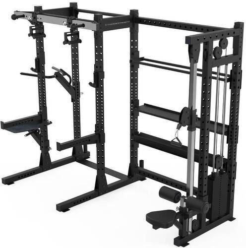 Titanium Strength-Half Rack avec Poulie Ajustable (100 kg) et Étagères de Rangement E70-2