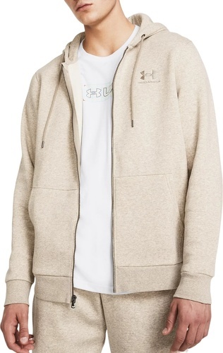 UNDER ARMOUR-Essential Fleece FZ Hoodie-2