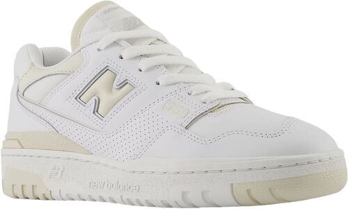 NEW BALANCE-Baskets 550 White/Linen-2