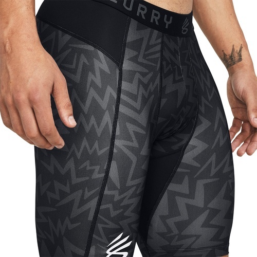 UNDER ARMOUR-UA Curry HG Prtd Shorts-BLK-4